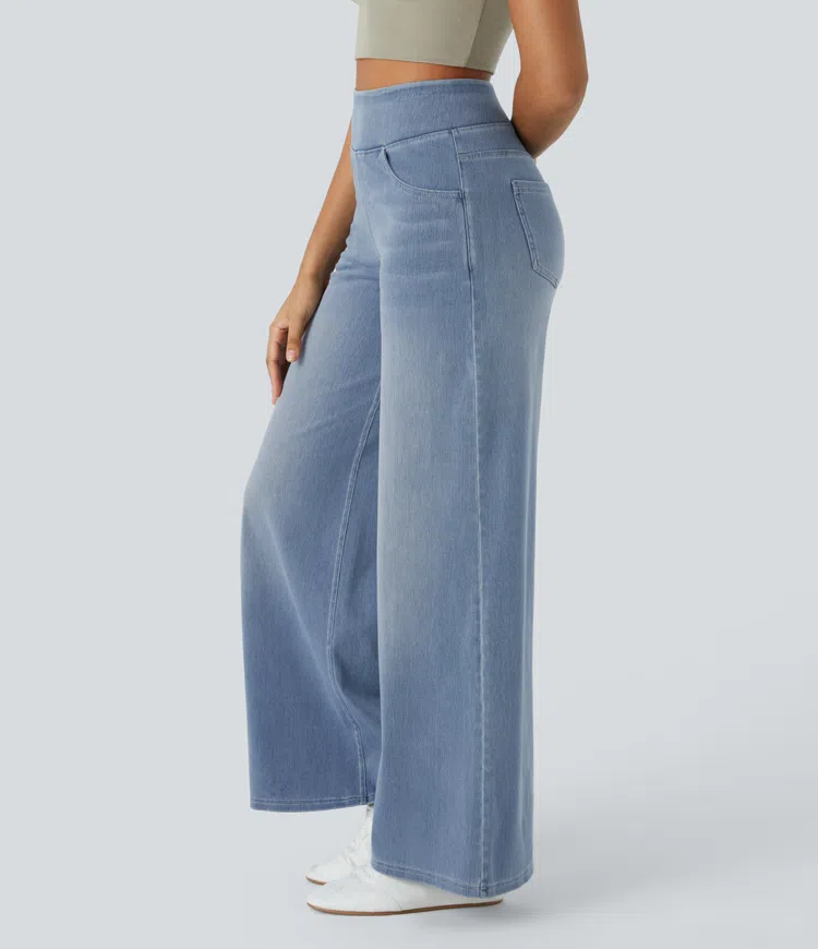 ModeHuis® | Comfortabele jeans met hoge taille