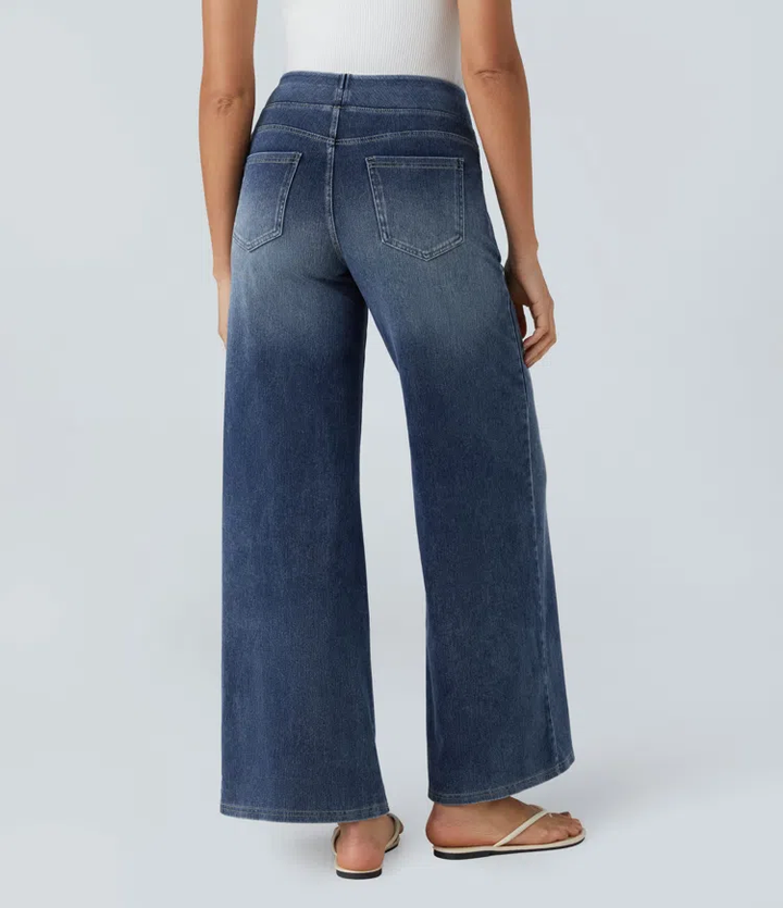 ModeHuis® | Comfortabele jeans met hoge taille