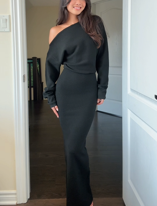 ModeHuis® | One-Shoulder Dress