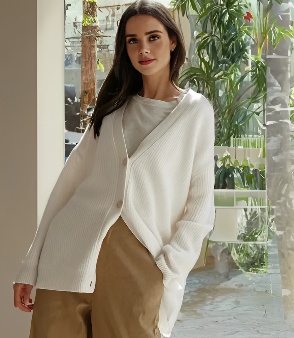 ModeHuis® | Elegante Knopen Cardigan