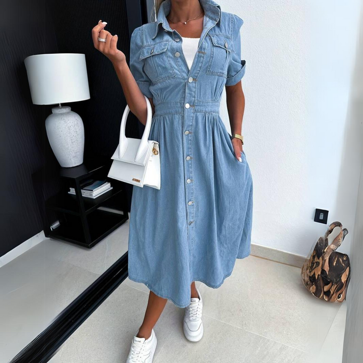 ModeHuis® | Casual Denim Jurk