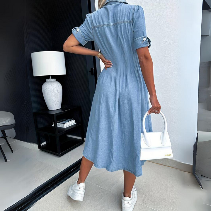 ModeHuis® | Casual Denim Jurk