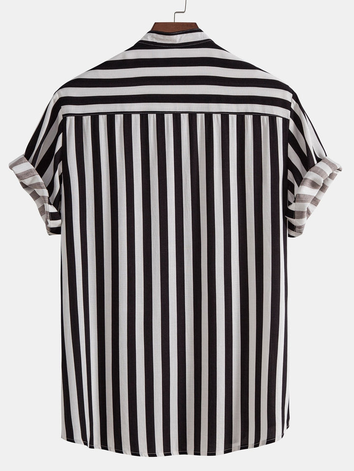 Gestreepte shirt & zwemshort