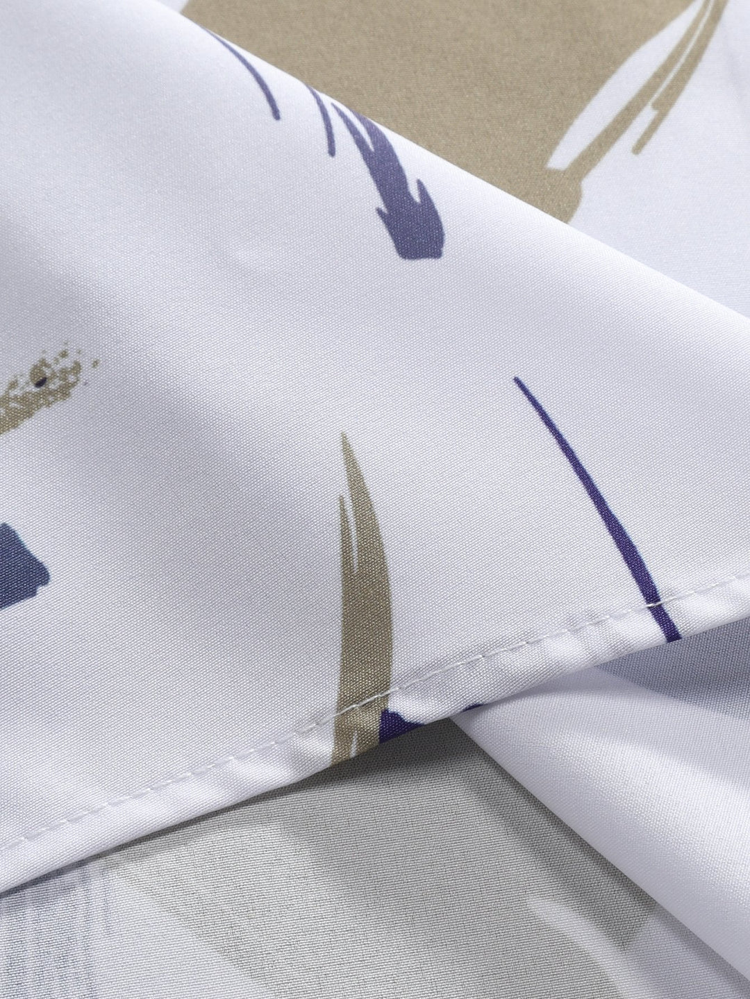 Overhemd & zwemshort met print