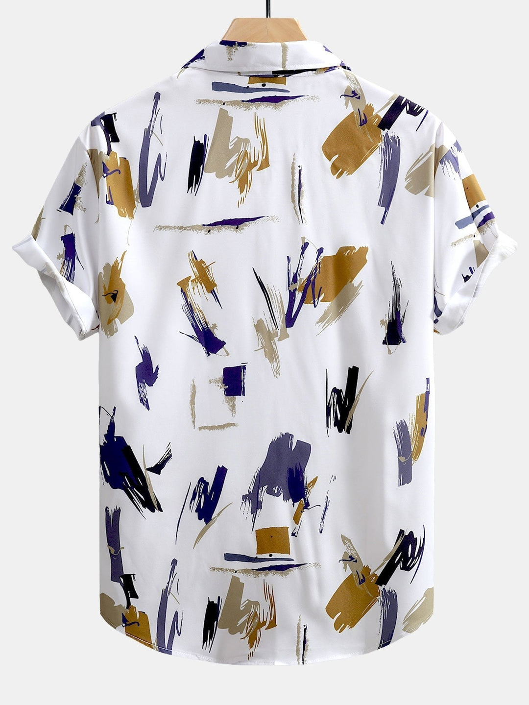 Overhemd & zwemshort met print