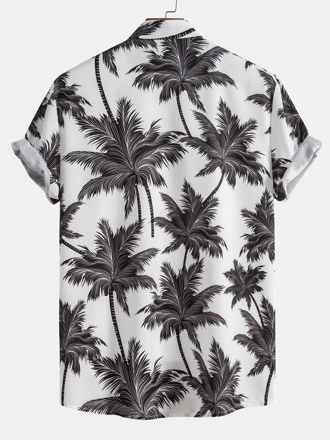 Palmboom print overhemd & zwemshort