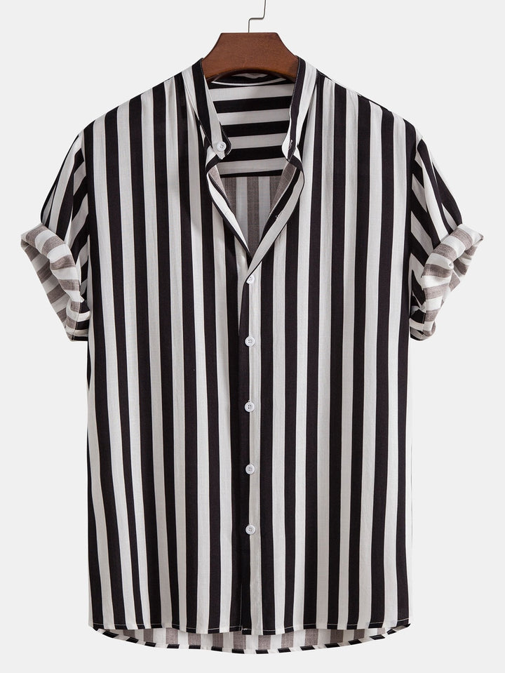Gestreepte shirt & zwemshort