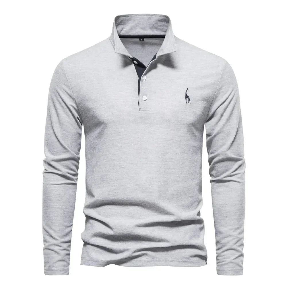ModeHuis® | Polo met Lange Mouwen