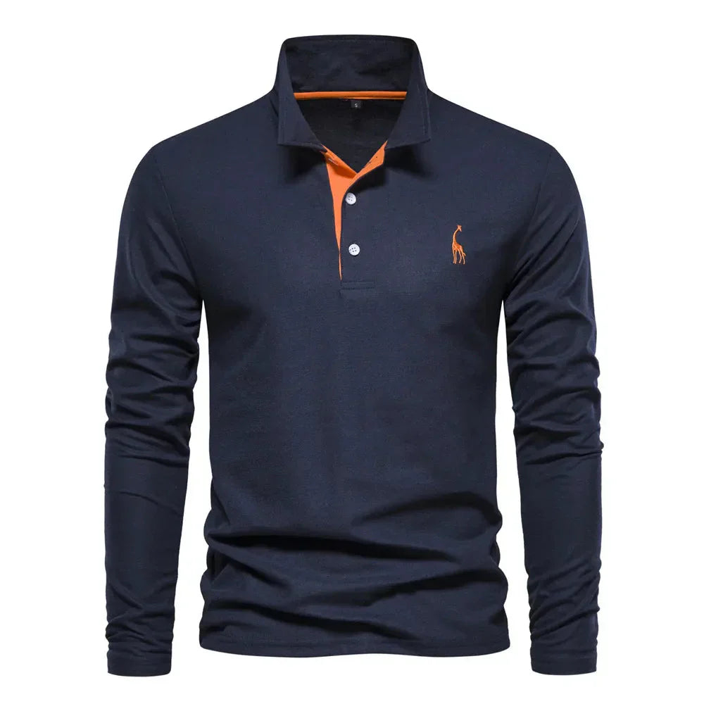 ModeHuis® | Polo met Lange Mouwen